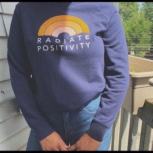 Old Navy Radiate Positivity Graphic Crewneck